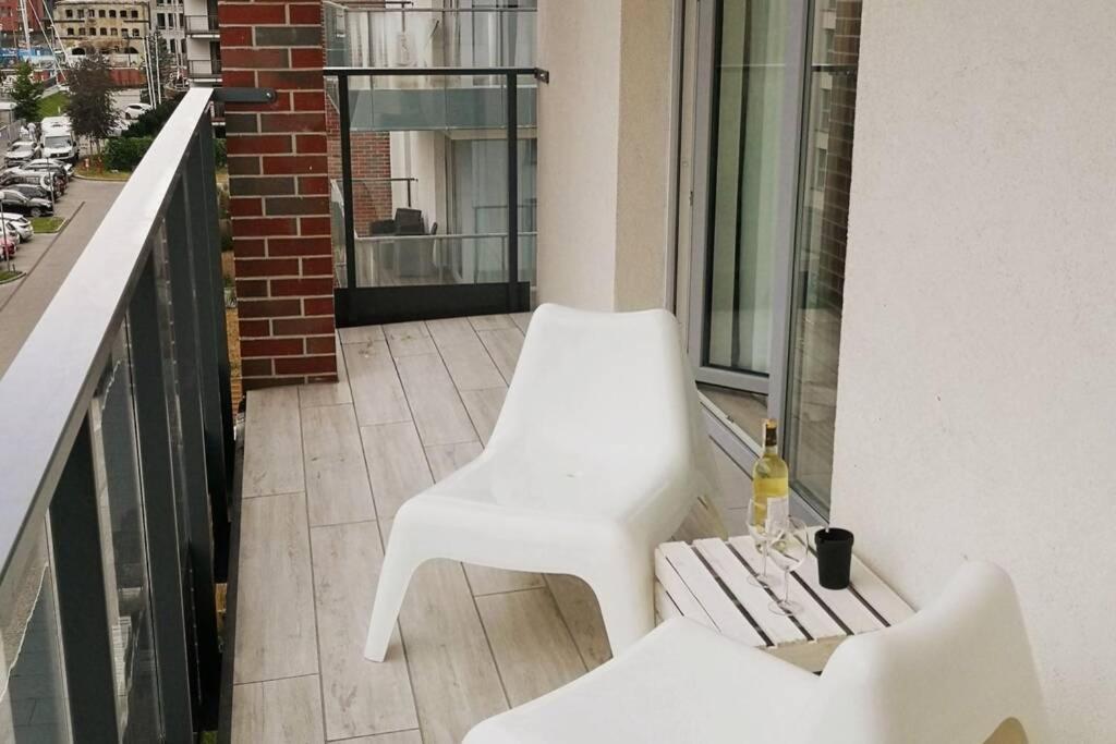 The Blue Apartment Gdansk Exterior photo